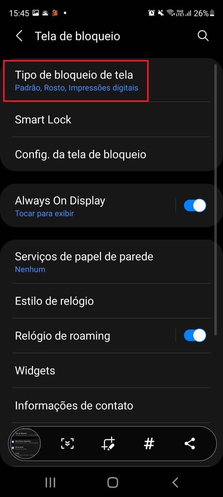 senha