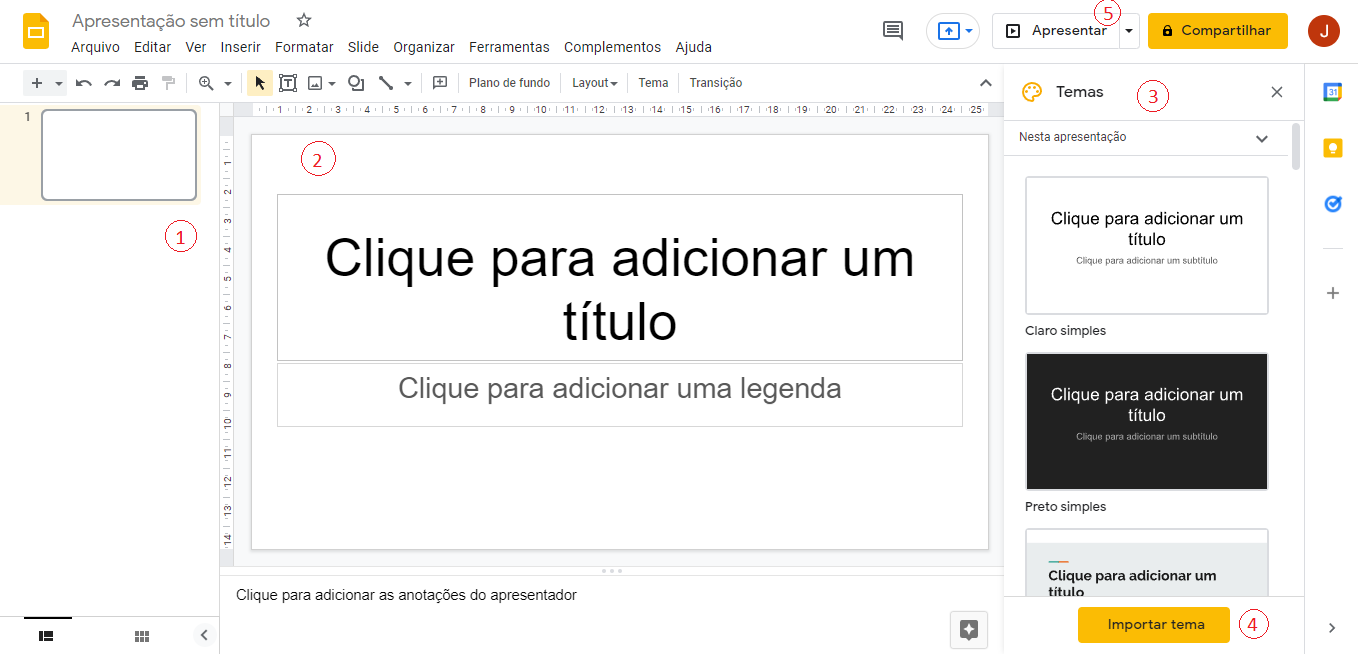 Apresentações Google