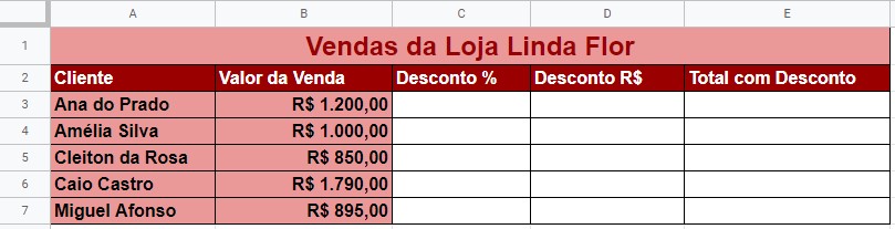 Atividade Se Comprar