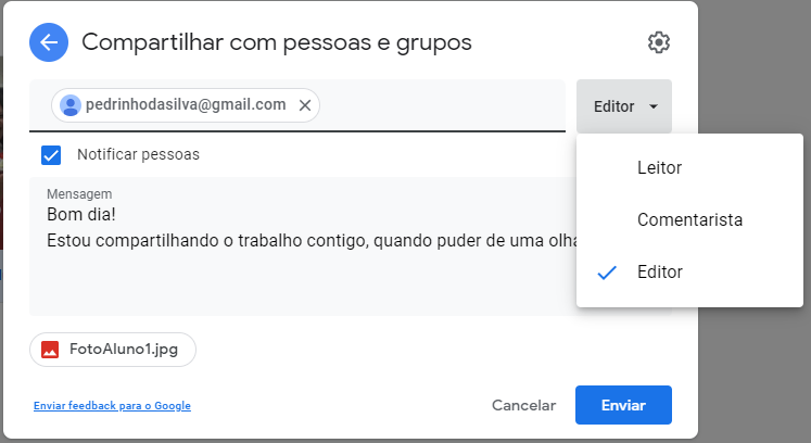 Compartilhamento