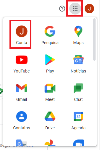 configurar conta