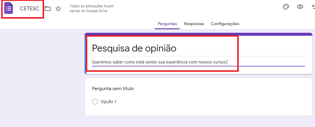 Definindo um nome