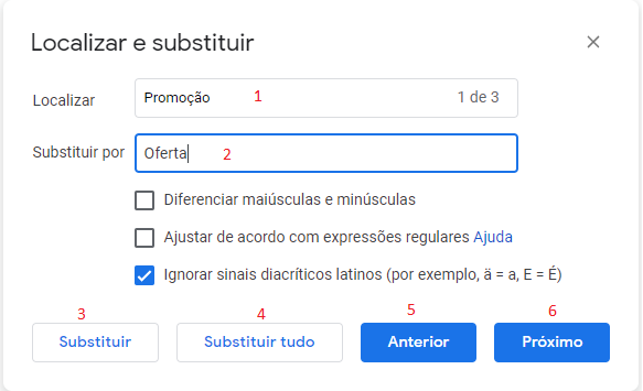 Ferramenta substituir