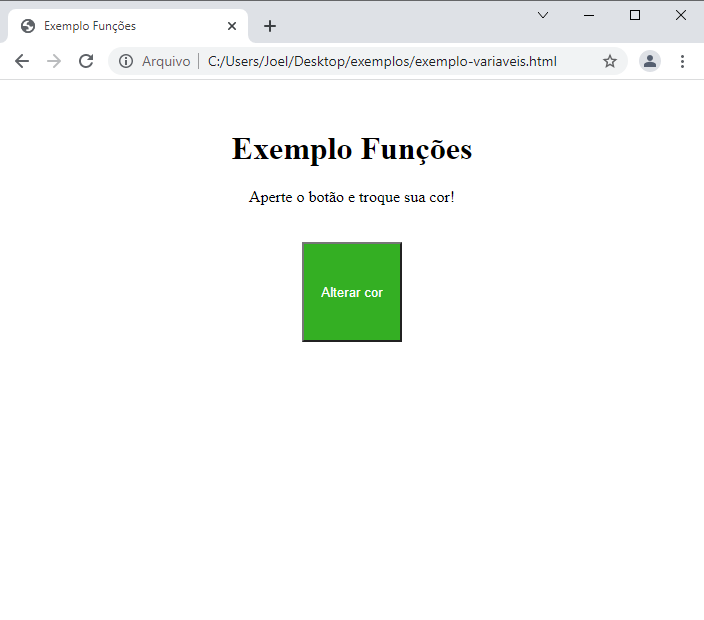Exemplo Função