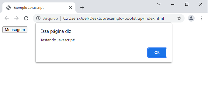 Exemplo Javascript 2