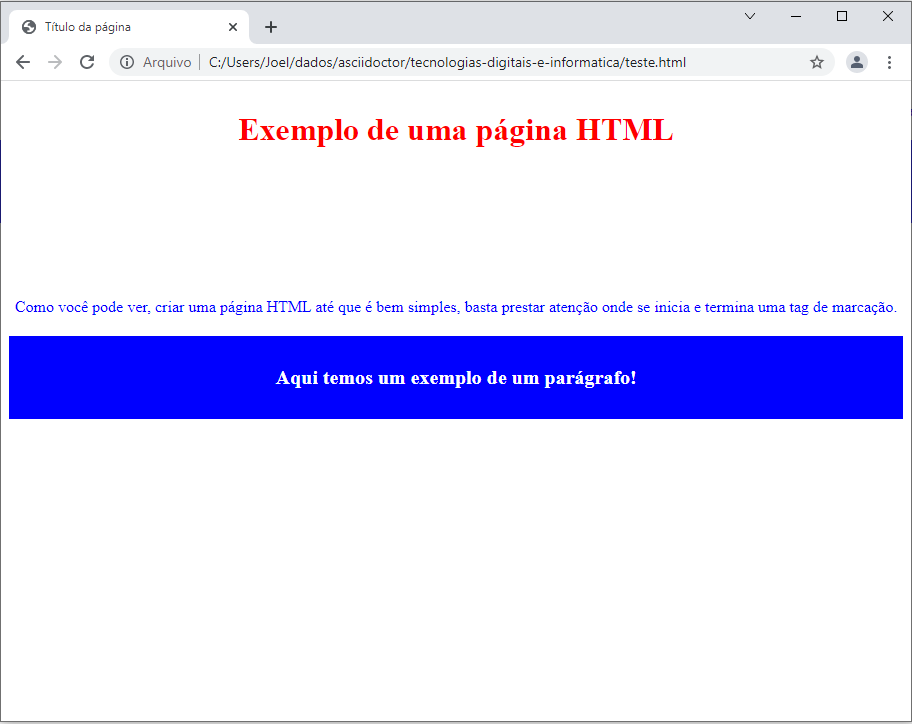 Site estilizado